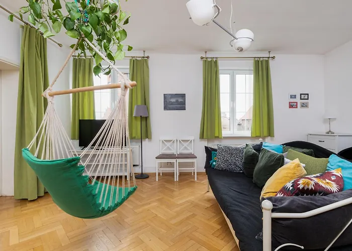 100m2 With Beautiful Old Town View By Renters 公寓 格但斯克