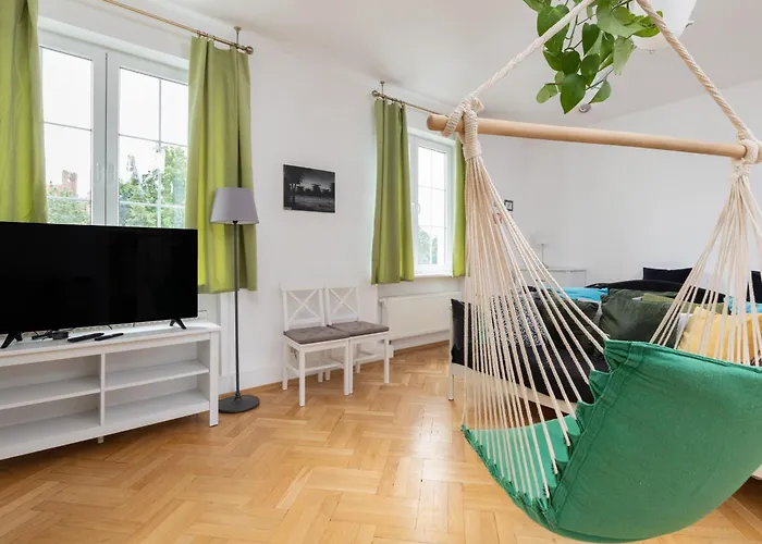 100m2 With Beautiful Old Town View By Renters 公寓 格但斯克